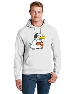 JERZEES® - NuBlend® Pullover Hooded Sweatshirt - El Dorado - Front Imprint