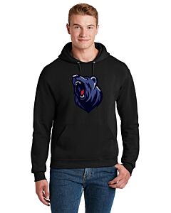 JERZEES® - NuBlend® Pullover Hooded Sweatshirt - La Cueva - DTG - Logo 1