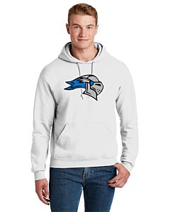 JERZEES® - NuBlend® Pullover Hooded Sweatshirt - Del Norte High School - DTG-White