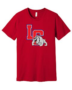BELLA+CANVAS ® Unisex Jersey Short Sleeve Tee - DTG - Las Cruces Esports Logo 2-Red