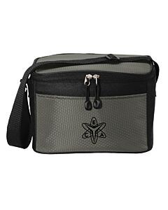 Port Authority® 6-Can Cube Cooler - Embroidery - Early College Academy -Grey/Black