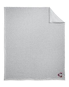 Port & Company® Core Fleece Sweatshirt Blanket - Embroidery - Las Cruces Esports Logo 1