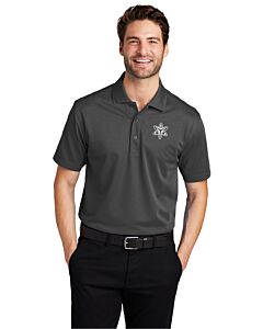 Port Authority® Tech Pique Polo - Early College Academy - Embroidery -Grey Smoke