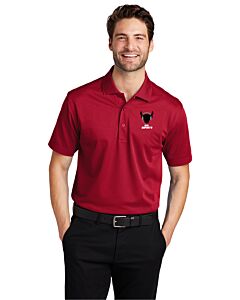 Port Authority® Tech Pique Polo - Sandia High School - Embroidery -Rich Red