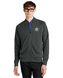 Mercer+Mettle™ Double-Knit Bomber - Early College Academy - Embroidery -Anchor Grey