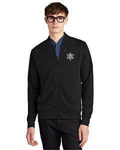 Mercer+Mettle™ Double-Knit Bomber - Early College Academy - Embroidery -Deep Black