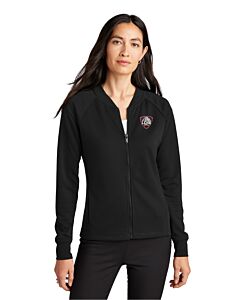 MERCER+METTLE™ Women's Double-Knit Bomber - Embroidery - Las Cruces Esports Logo 1