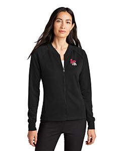 MERCER+METTLE™ Women's Double-Knit Bomber - Embroidery - Las Cruces Esports Logo 2