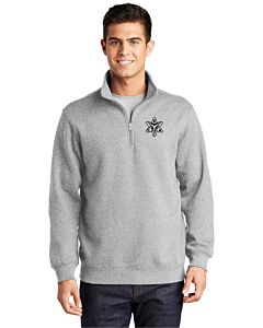 Sport-Tek® 1/4-Zip Sweatshirt - Early College Academy - Embroidery -Athletic Heather