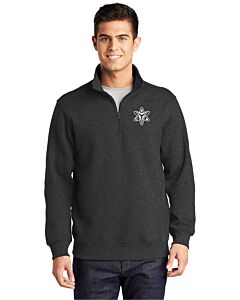 Sport-Tek® 1/4-Zip Sweatshirt - Early College Academy - Embroidery -Graphite Heather