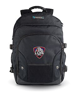 Tech Pack 16" - Black - Las Cruces Esports Logo 1