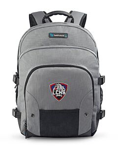Tech Pack 16" - Gray - Las Cruces Esports Logo 1