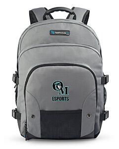 Tech Pack 16" - Gray - Organ Mountain Esports Logo